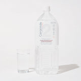 2Water Ceramide 2L×6本 ボトルとグラス