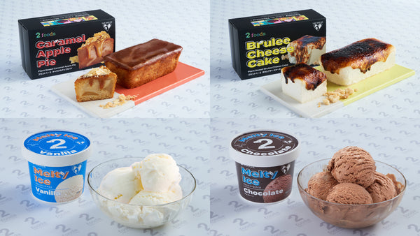 プラントベーススイーツ3種を、2foodsオンラインショップにて、5月10日（火）より発売します。