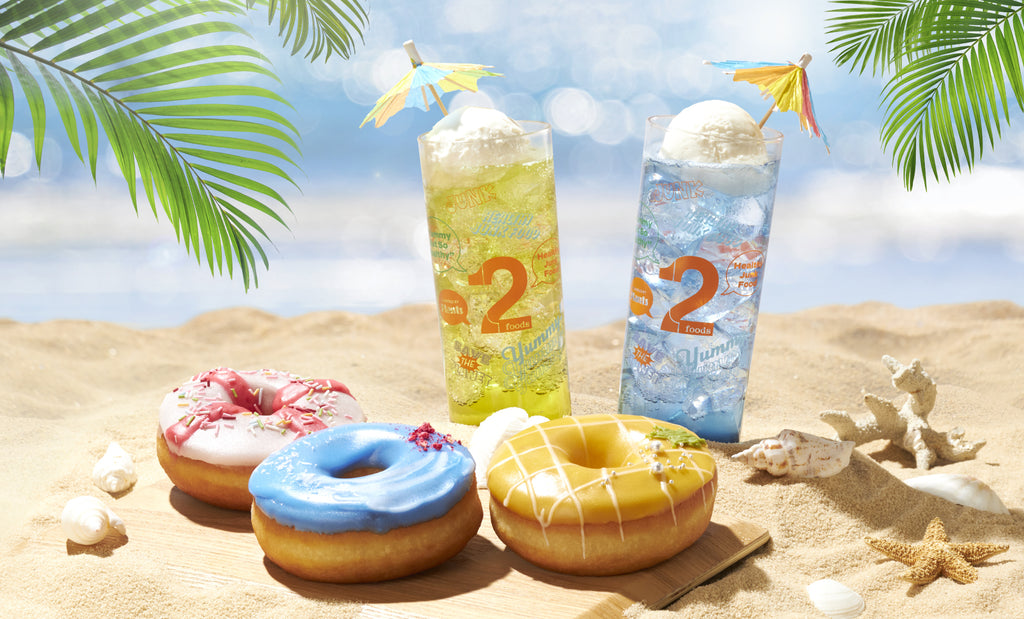 夏の新作ドーナツ、サラダ、ドリンクを6月1日（木）より発売します