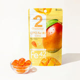 2Gummy LIPO Fe〈鉄〉（マンゴー）